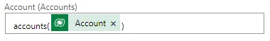 Power Automate lookup value written as accounts(Account ID) for the Account table