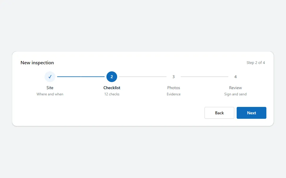 Stepper in Power Apps Studio