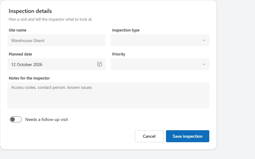 Form section in Power Apps Studio