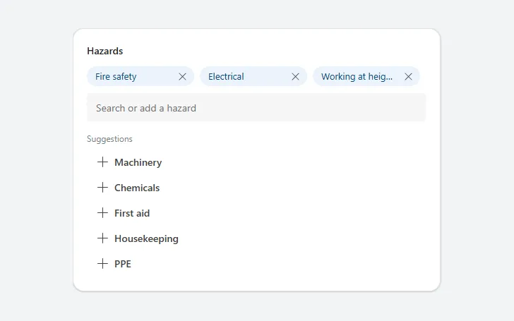 Tag picker in Power Apps Studio