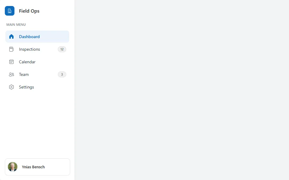Side navigation in Power Apps Studio